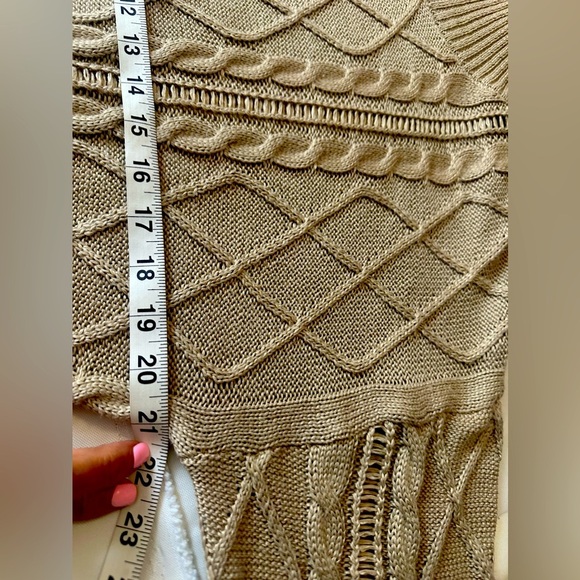 Brand: Zaful, size S, sweater dress, beige, with pockets - Picture 6 of 13